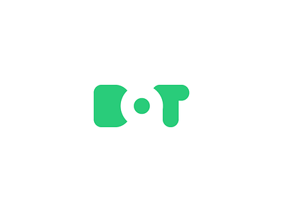 Dot dot logo vector