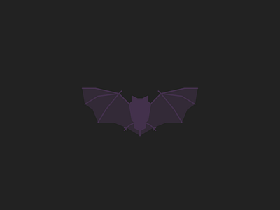 Bat austin bat illustration purple vector