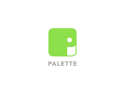 Palette Logo 🎨 art branding logo palette space vector
