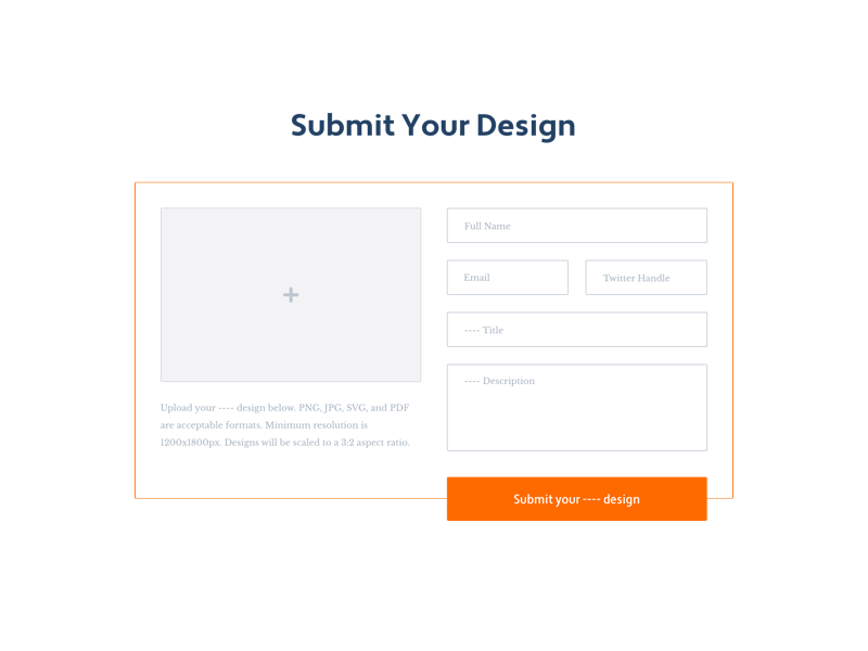 SF Flag Submission Form by Jeff Anders for Minimill on Dribbble