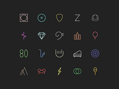 Playlist Icons 🎶 icons line music playlist stroke vector