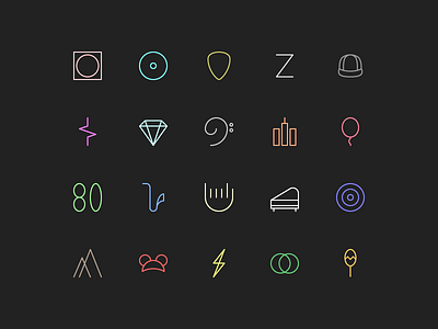 Playlist Icons 🎶 by Jeff Anders on Dribbble