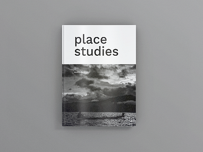 Place Studies Book art book book cover hardcover photography