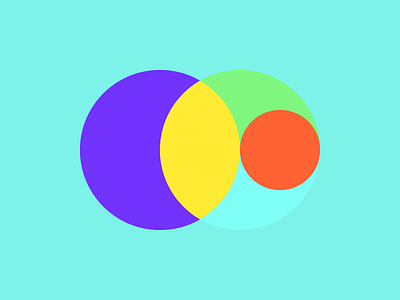 Circles Doodles abstract circle colors vector