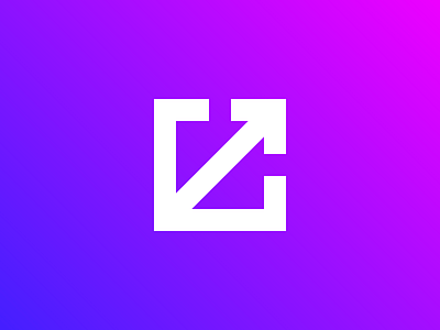 Basis Set Ventures Logo arrow box branding glyph gradient grid icon line logo minimal vector