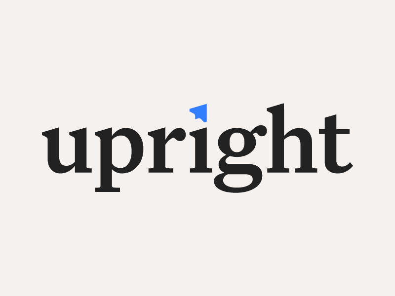Upright Logo Construction