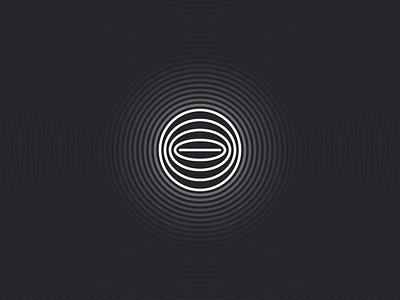 Ringy Thingy circle line logo minimal vector
