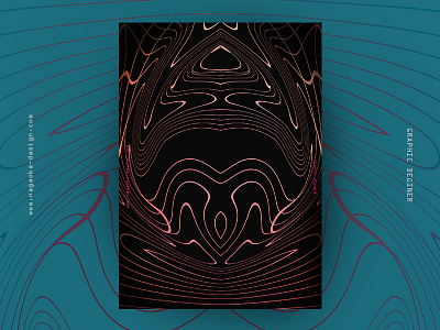 random poster 006 abstract black blue blur branding color colorful design dribbble gradiant graphic japan neon noise poster print project random rgb shape