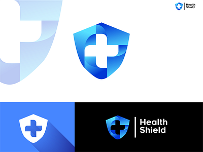 Blue Health Shield Logo Concept!