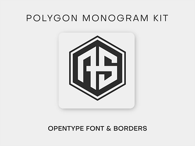 Polygon Monogram