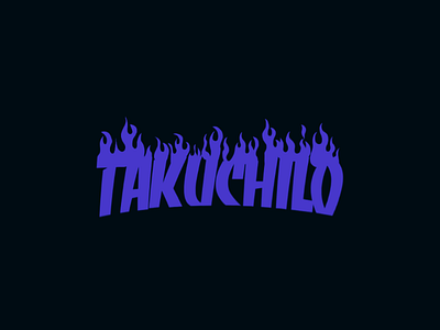 Takuchilo art cover fun logo typography