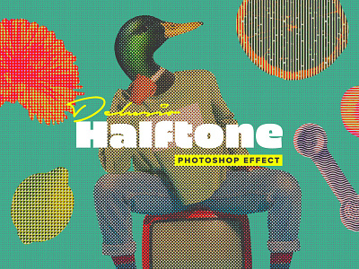 Delusio Halftone Photoshop Effect collage dots effect engrave halftone halftoner lines noise pattern photocopy photoshop retro risograph stipple texture
