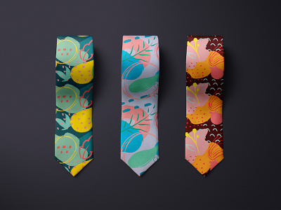 Artistic Dimension Abstract Patterns #2 abstract background colorful decor design editable elements fashion floral design hand made modern organic pattern print textile tie vector