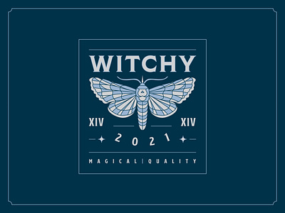 Heavy Line for Witchy apparel artwork book branding butterfly design graphic design graphic line illustration illustrator lineart logo monoline moth vector