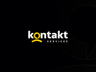 Kontakt Services — Brand Identity brand design erlis identity kontakt kosovo logo prishtina services zarishta