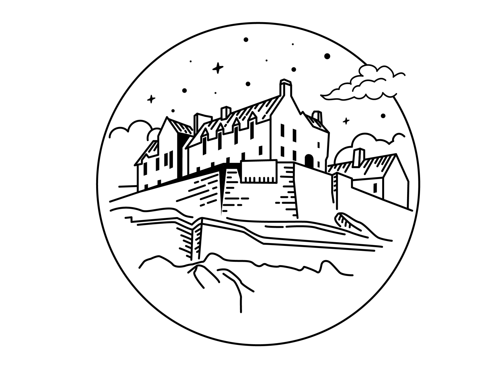 castle-line-art-by-polly-melnik-on-dribbble