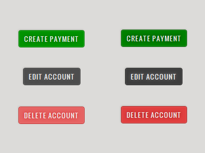 Web Piggy Bank - Buttons CSS3 button buttons clean css css3 ui