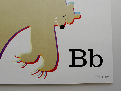 Bb Dd Ss b d digital doodles illustration northern alphabet s vectors
