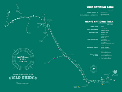 Wco Places we will go brand creative direction design hike identity illustration map making maps myth national park service thewayfindercompany topographic typography