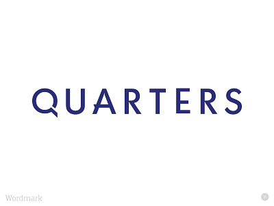 Quarters Logo Elements brand creative direction design identity illustration online print