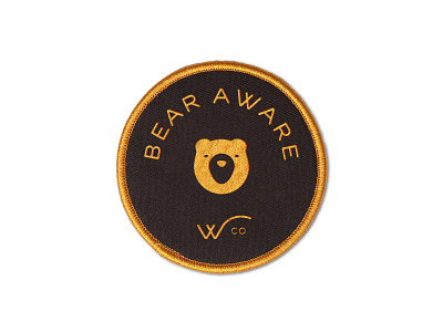 Bear Aware Wco patch