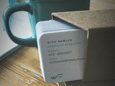 Printed cards arrive brand creative direction design identity moocards recycle thewayfindercompany tshirtcotton