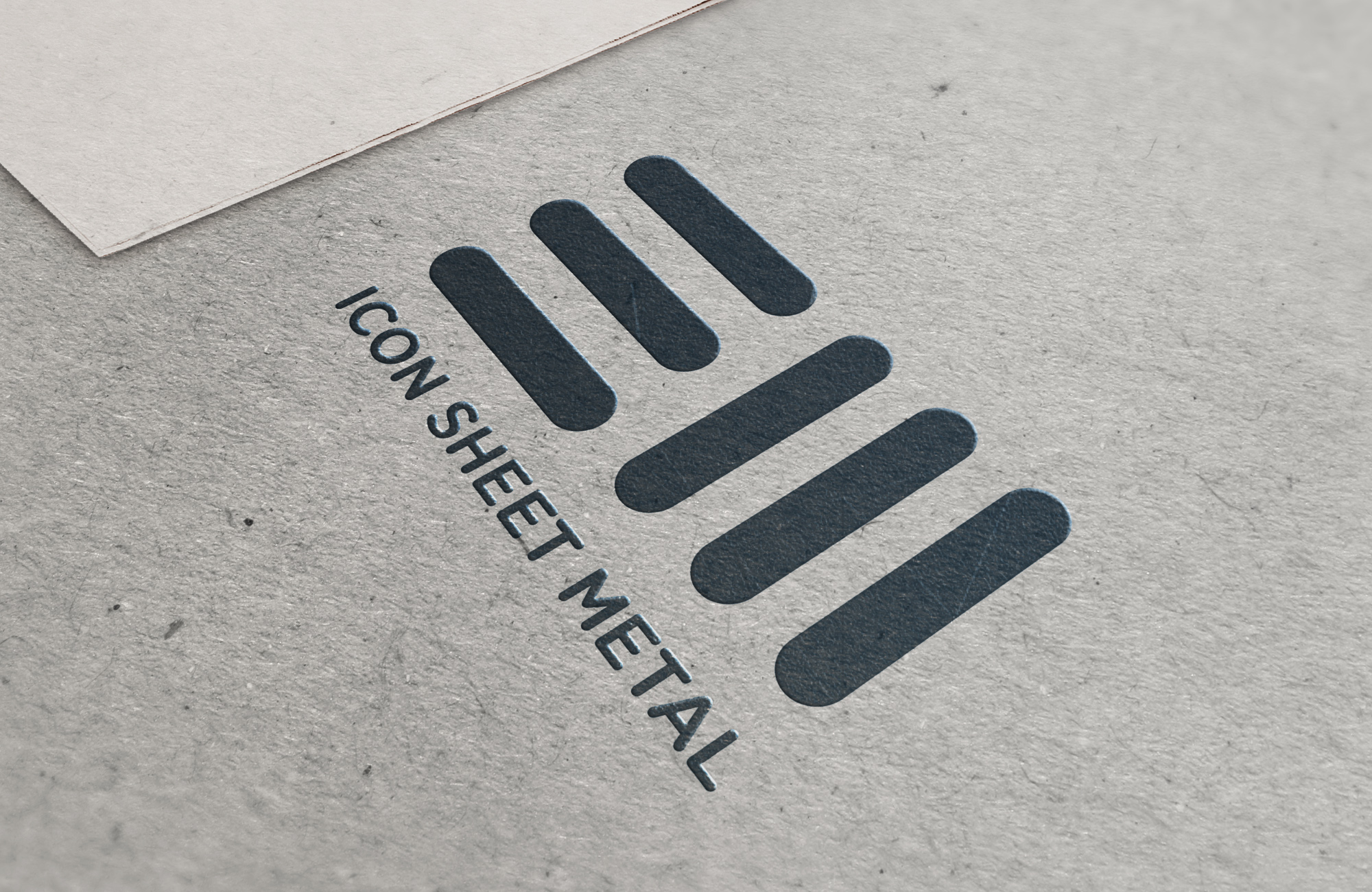 Metal company logo by Med on Dribbble