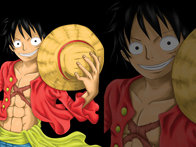 Monkey D.Luffy One Piece by NSC.gd on Dribbble