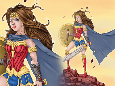 Explore the Best Wonderwoman Art