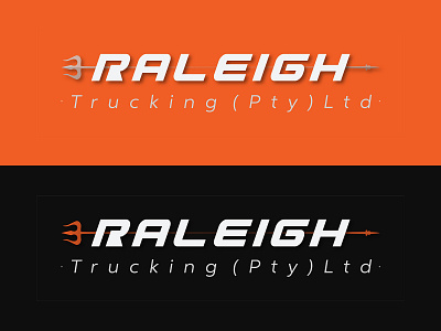 Raleigh Trucking Logo business identity business logo business logo design business logos design dribbble graphic design graphic design graphic design logo graphic designer graphicdesign illustration logistics logistics logo logo logo design logodesign logos logotype vector