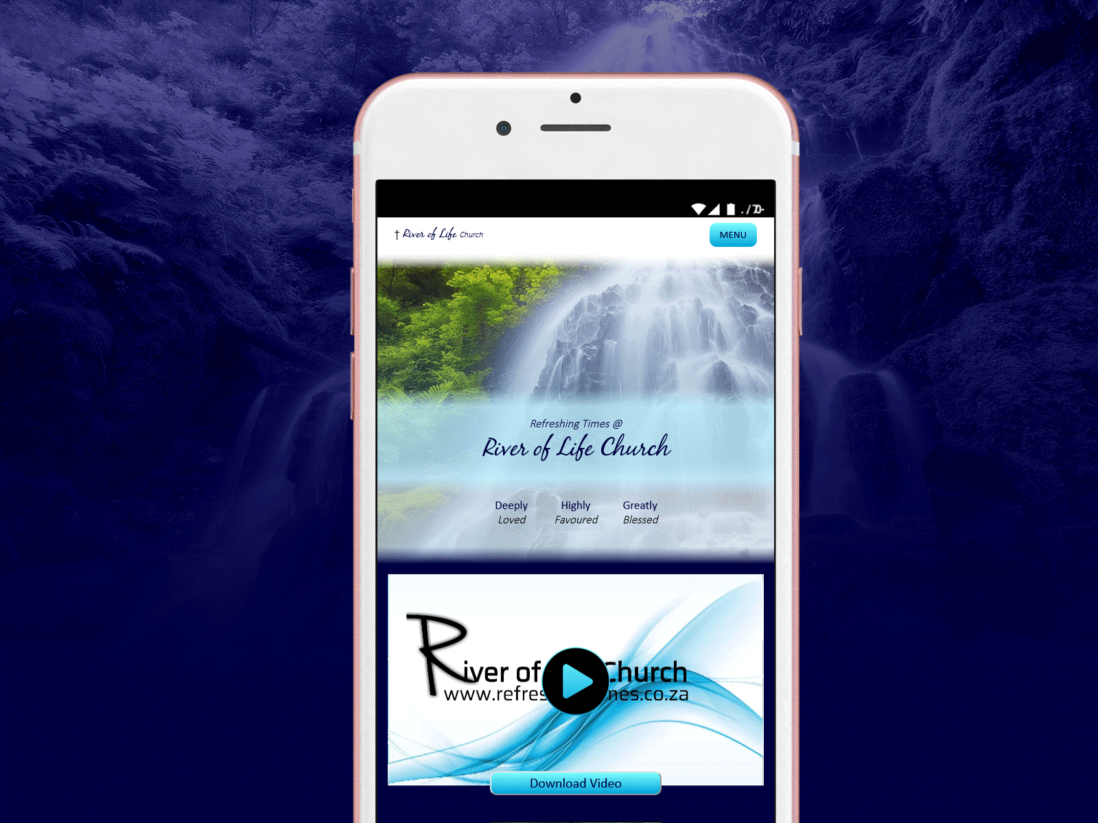 Refreshing Times Mobile Website