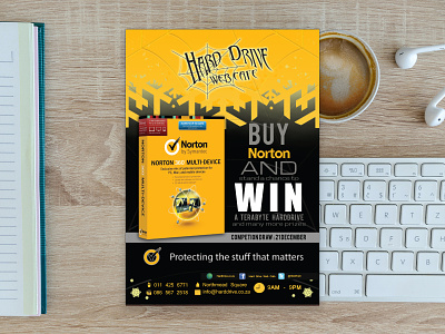 HDWC Norton Advert advert advertise advertisement advertising advertisment design dribbble flyer flyer artwork flyer design flyer template flyers flyers design graphic design graphic design graphicdesign pamphlet software software company software product
