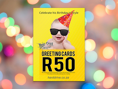 HDWC Greeting Cards baby celebrate celebration cool baby design dribbble flyer flyer artwork flyer design flyer template flyers graphic design graphic design graphicdesign greeting card happy happy birthday poster poster art shades
