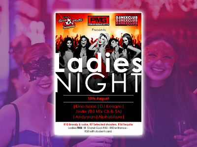 PMG Ladies Night club club flyer club night clubbing design dribbble flyer flyer artwork flyer design flyers flyertemplate graphic design graphic design graphicdesign ladies ladies night party party event party flyer party poster