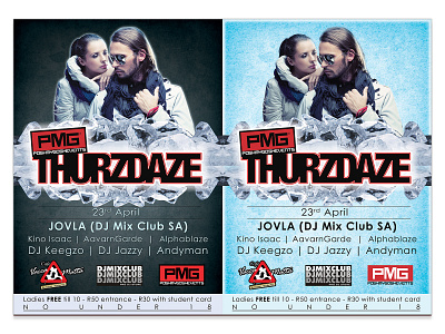 PMG Thurzdaze 2 club club flyer club night clubbing clubs design dribbble flyer flyer artwork flyer design flyer template flyers graphic design graphicdesign poster poster art posters winter winter party winter party flyer