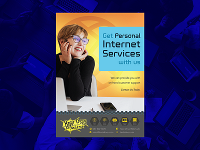 HDWC Get professional Internet Services with a Personal Touch 20 customer customer experience customer service customer support customers design dribbble flyer flyer artwork flyer design flyer template flyers graphic design graphicdesign internet poster poster art poster design posters woman