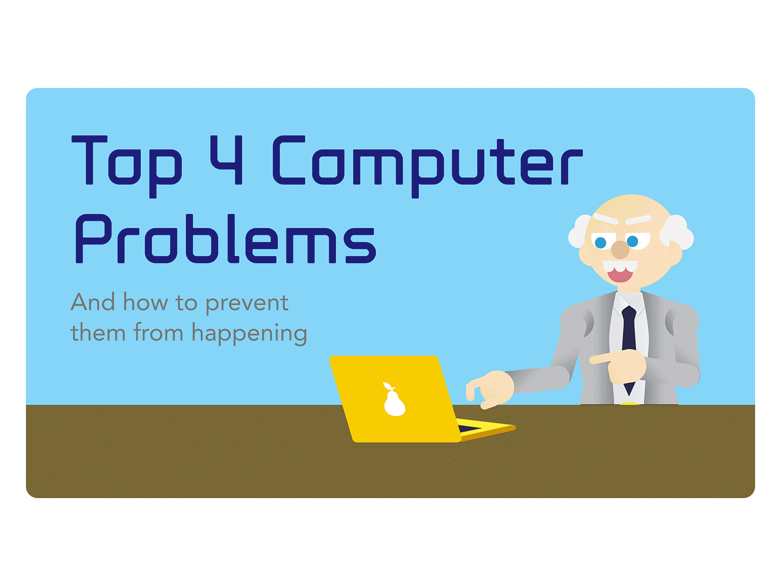 HDWC Top 5 Computer Problems and how to stop YouTube Video 2020 character character animation characterdesign characters design dribbble graphic design graphicdesign illustraion illustration illustration art illustrations illustrator vector video youtube youtube channel youtuber
