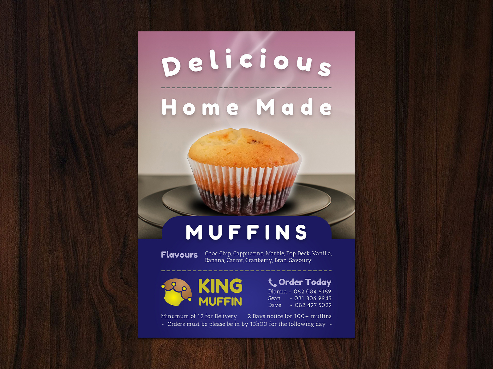 king-muffin-delicious-home-made-muffin-flyer-advert-2021-by-richard