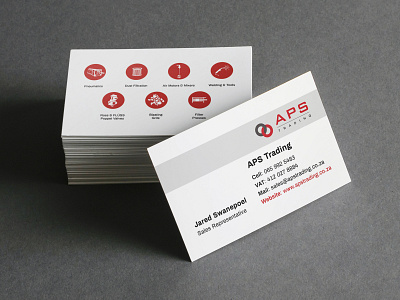 APS Trading Business Card branding business card business card design car parts corporate business card corporate design design dribbble graphic design