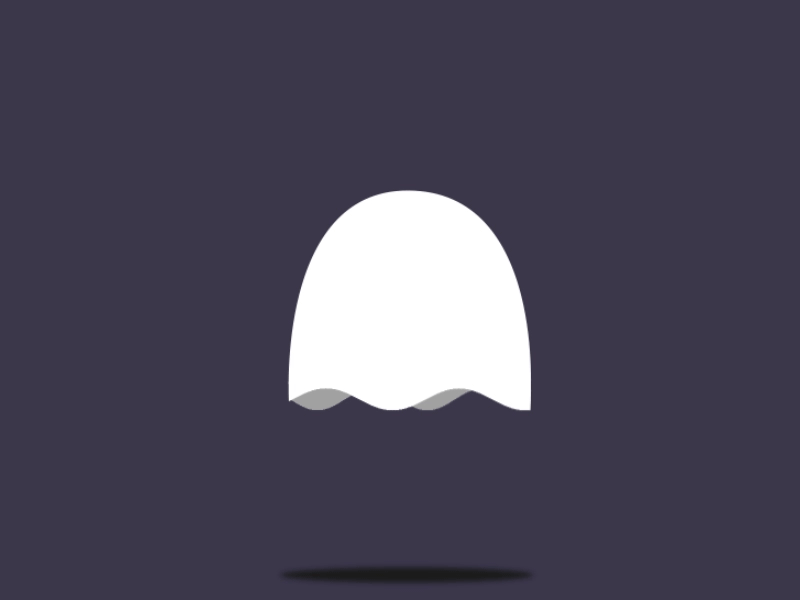 :) :( (: after effects animation feeling ghost feelings gif illustrator