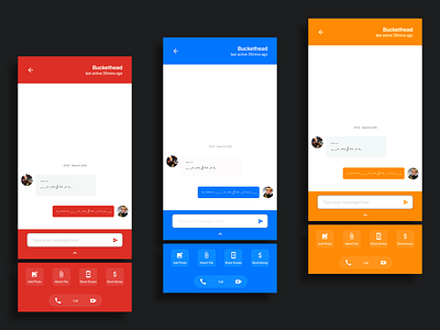 Direct Messaging - Daily UI Challenge #013 daily ui daily ui challenge direct messaging messaging user experience user interface