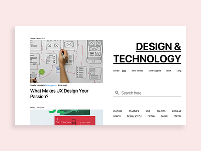 Blog Post - Daily UI Challenge #035