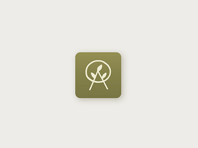 Icon app branding fruits handdrawn icon app illustration lettering logo logo design monogram natural organic organic food vegetables