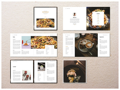 Square Recipe Book / Cookbook