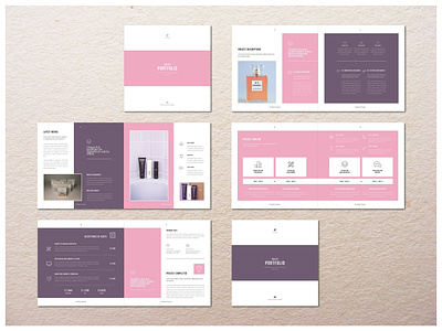 Square Proposal brochure catalog design indesign magazine portfolio proposal template