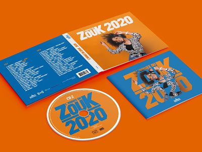 L'année du Kouk 2020 - Compilation musicale branding design logo print product typography vector visual identity