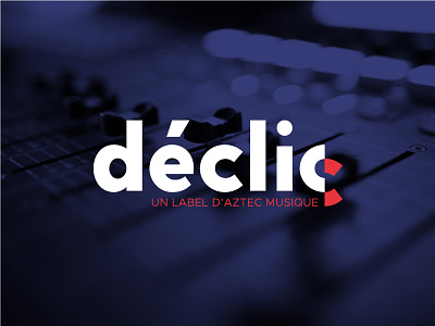 "Déclic" Visual Identity branding design logo logodesign logodesigner logotype typography vector visual identity