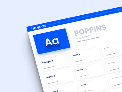 Typography Components / Design System