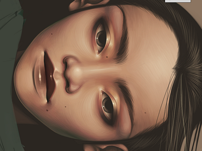 work in progress asian digital face girl illustration workinprogress