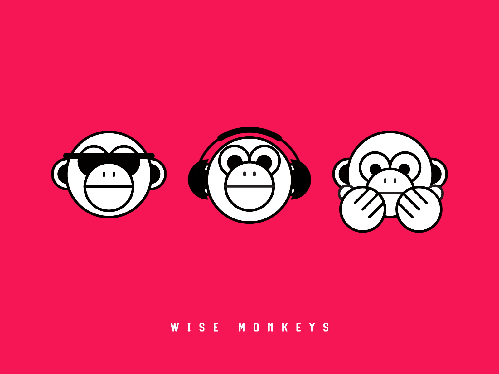 MONKEYS by Mathieu Blanchet on Dribbble